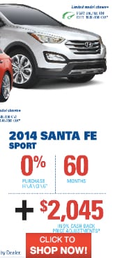 Shop 2014 Santa Fes!